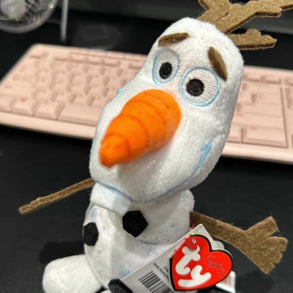 2019 8 inch Ty Sparkly Olaf brand new with tags - Picture 6 of 6